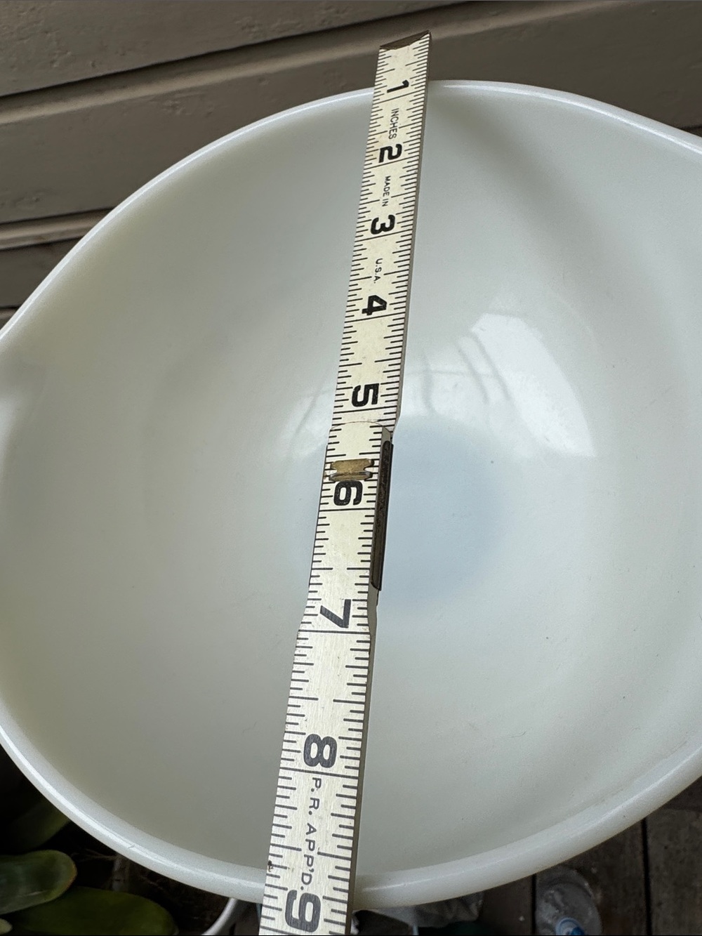 Pyrex Shenandoah Yellow Floral Mixing Bowl- 2.5l.  In terrific shape. - Picture 5 of 6